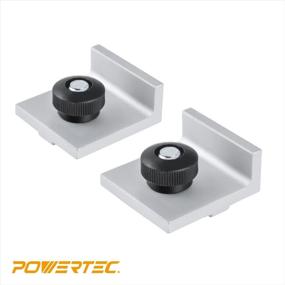 img 3 attached to 🛠️ Enhance Your T-Track System with POWERTEC 71362 Stop Kit - 4PK - Parallel & Perpendicular Stops Included