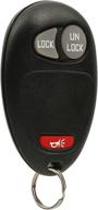 key fob keyless entry remote fits chevy colorado venture gmc canyon hummer h3 h3t isuzu i280 i290 i350 i370 oldsmobile silhouette pontiac montana (l2c0007t) logo