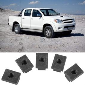 img 2 attached to Qiilu 5 Pack T Slot Toyota Tacoma