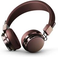 черно-коричневые беспроводные наушники urbanears plattan 2 bluetooth on-ear". логотип