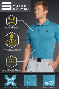 img 1 attached to 👕 Premium Jolt Gear Golf Shirts for Stylish Men's Clothing