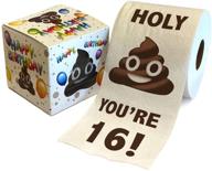 toilet paper prank gag gift for a hilarious 16th birthday celebration with a twist! logo