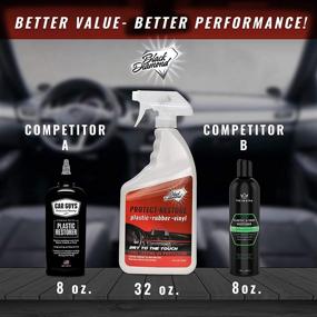 img 2 attached to 🔆 Black Diamond Stoneworks Restore-Protect Automotive UV Protectant: Prevent Fading on Cars, Tires, Trim, Bumpers, Dashboards, and Seats – Plastic, Rubber, Vinyl, Leather