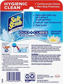 img 3 attached to Soft Scrub Cleaner Duo Cubes Sapphire Cleaning Supplies