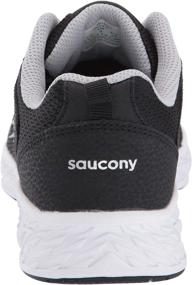 img 2 attached to Ultimate Performance: 🏃 Saucony Unisex-Child Wind Running Shoe