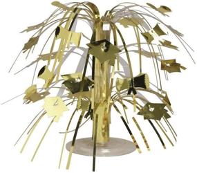 img 1 attached to 🎓 Stunning Gold Graduation Centerpieces: Creative Converting 12-Count Mini Cascade