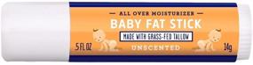 img 3 attached to FATCO Unscented Fat Stick: All Purpose Moisturizing Stick for Diaper Rashes, Dry Skin, Chapped Lips (0.5 oz)