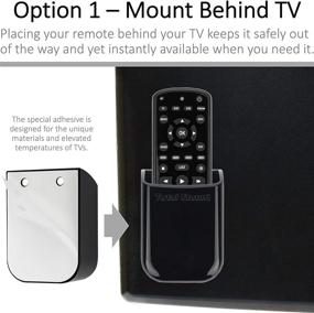 img 1 attached to 📱 Organize Your Remote Collection with TotalMount Universal Remote Holder: Ultimate Quantity Accessories & Supplies Organizer