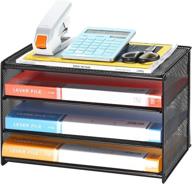 📚 samstar 3 tier mesh letter tray: efficient desk file organizer and paper sorter logo
