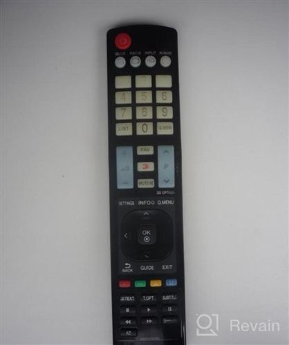 img 1 attached to LG TV Remote Control Universal - Compatible with All Models: LCD, LED, 3D, HDTV - AKB75375604, AKB75095307, AKB75675304, AKB74915305 - Includes Remote Wr Holder review by Bill Karanth