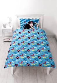img 2 attached to DC Super Hero Girls Duvet Cover and Pillowcase Set - UK Single Size/US Twin Size for Enhanced SEO