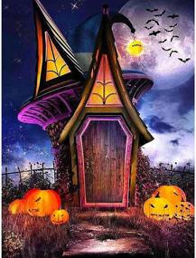 img 4 attached to Diamond Painting Halloween Embroidery 11 8X15 7