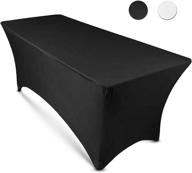 🍽️ rectangular linen tablecloth in black – food service equipment & supplies логотип