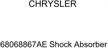 genuine chrysler 68068867ae shock absorber logo