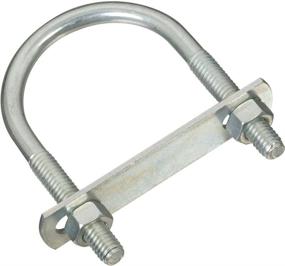 img 2 attached to 🔩 5/16" x 2-1/2" x 5" National Hardware N222-562 DP2190BC U Bolt - Zinc Plated