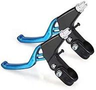 🚴 blue v-brake bicycle brake lever: universal aluminium alloy handlebar for road, mountain, and most bicycles logo