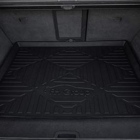img 1 attached to 🚗 FH Group F16407-32 Premium Multi-Use Car SUV and Garage Trunk Mat Cargo Tray Liner, Black, 32 x 24 inches