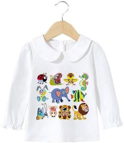 img 2 attached to 🐻 Cute Cartoon Animal Iron on Transfers for Kids: 4 Sets of Baby DIY Decorative Applique Patches for Girls T-Shirts and Bags - Assorted Eco-Friendly Patterns