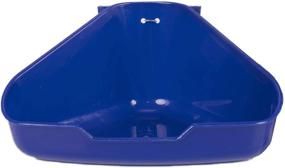 img 2 attached to 2-Pack of Corner Litter Pans for Hamsters, Gerbils, and Dwarf Hamsters - Assorted Colors