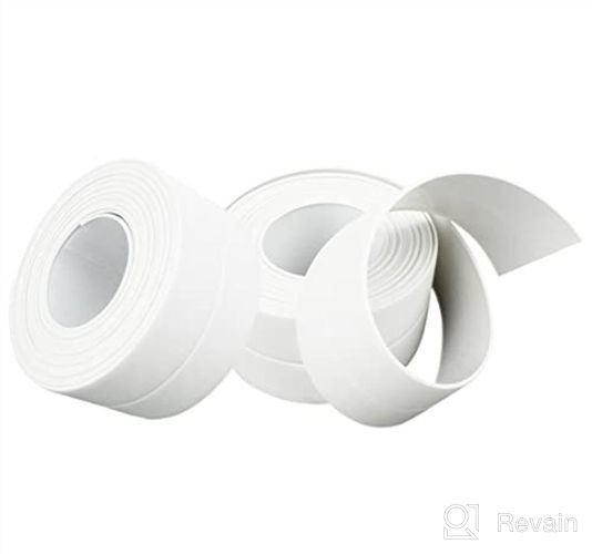 img 1 attached to Self Adhesive Decorative Sealing Bathroom Protector（White review by Karla Richter