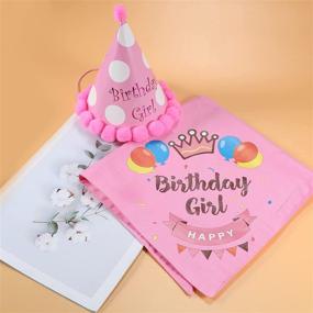 img 1 attached to LUTER Dog Birthday Bandana Triangle Scarf - Cute Doggie Birthday Party Hat with Happy Birthday Print for Dog or Puppy Birthday Celebration and Decor - Boy & Girl Design