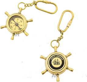 img 3 attached to Ahad Nautical Compass Keychain Christmas