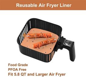 img 3 attached to SMAT Reusable Air Fryer Liners