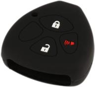 подходит для чехла пульта управления ключом тойоты (fits toyota key fob remote case cover skin protector). логотип