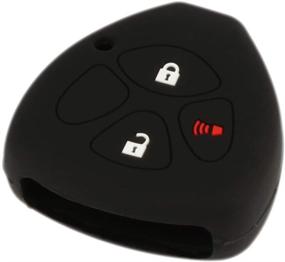 img 2 attached to Подходит для чехла пульта управления ключом Тойоты (Fits Toyota Key Fob Remote Case Cover Skin Protector).