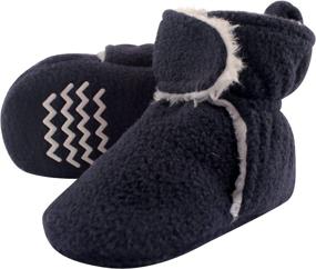 img 4 attached to 👟 Hudson Baby Booties: Heather Charcoal Boys' Shoes and Boots - Ultimate Style and Comfort