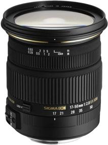 img 4 attached to 📷 Sigma 17-50mm f/2.8 EX DC OS HSM FLD зум-объектив для камер Nikon DSLR с большой диафрагмой