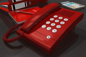 img 1 attached to 📞 Красный универсальный телефонный кабель, кабель для телефона, шнур для трубки - 2 штуки для оптимальной совместимости