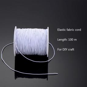 img 1 attached to 🔗 Flexible Elastic Stretch Beading Crafting Kit for Jewelry Making - Outus