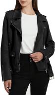 π§₯ stylish xuliku womens leather jacket with zipper - chic women's clothing logo
