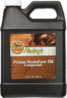 🧴 fiebing's premium 32 oz. neatsfoot oil compound leather conditioner logo