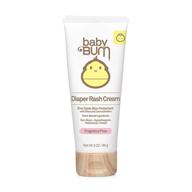 👶 natural zinc oxide diaper rash cream for maximum relief and prevention - baby bum, fragrance free, gluten free, vegan - 3 fl oz logo
