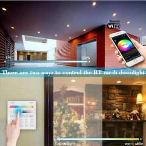 img 1 attached to Enhance Your Space with Recessed Downlight Compatible Assistant Inch 4PACK