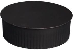 img 3 attached to High-Quality Black Crimp Tee Cap: UNITED STATES HDW BM0152, 7-inch
