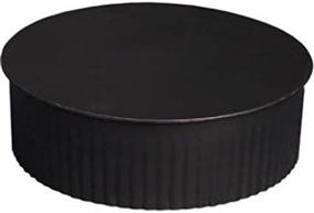 img 2 attached to High-Quality Black Crimp Tee Cap: UNITED STATES HDW BM0152, 7-inch