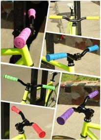 img 1 attached to The Ultimate ARJudy Bike Grips: Unparalleled Comfort and Control for Your Bicycle Handlebar