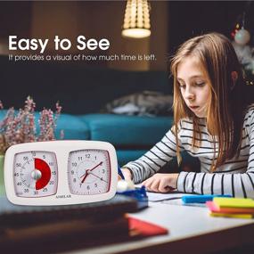 img 3 attached to ⏱️ AIMILAR 2-in-1 Silent Countdown Timer Clock - Efficient Time Management Tool for Kids, Students, Teachers, Home, Kitchen, Classroom, and Meetings