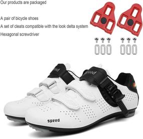 img 2 attached to Women Cycling Indoor Outdoor Mountain Men's Shoes for Athletic