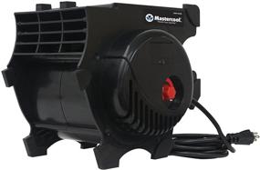 img 4 attached to 💨 Мощный MASTERCOOL (20300 Black 300 CFM Blower Fan) для оптимального воздушного потока