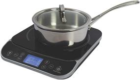 img 1 attached to 🔥 Max Burton 6450 Digital LCD 1800W Induction Cooktop Countertop Burner