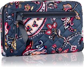 img 3 attached to 👜 Раздвижная сумка и кошелек Vera Bradley Signature Turnlock с изображением колибри: стильные и функциональные аксессуары для модных женщин