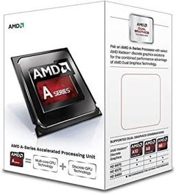 img 1 attached to 🖥️ AMD A8-6500 Richland 4.1GHz Quad-Core Desktop Processor Socket FM2 65W with AMD Radeon HD - AD6500OKHLBOX