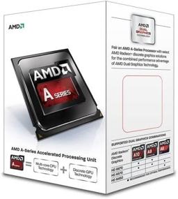 img 2 attached to 🖥️ AMD A8-6500 Richland 4.1GHz Quad-Core Desktop Processor Socket FM2 65W with AMD Radeon HD - AD6500OKHLBOX