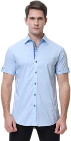 img 2 attached to Alex Vando Shirts Casual Regular Men's Clothing and Shirts
