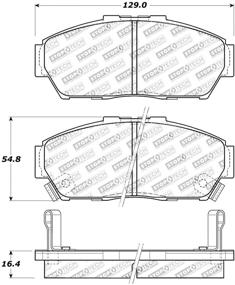 img 2 attached to Улучшите свою тормозную производительность с тормозными колодками StopTech 309.06170 Sport: в комплекте идут шайбы и крепежные детали.