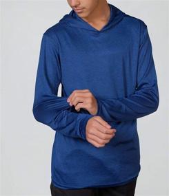 img 1 attached to 👕 Boys' Clothing Pack Sleeve Active Hoodie Sweatshirt Set - Ideal for Active Lifestyle